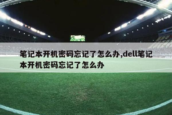 笔记本开机密码忘记了怎么办,dell笔记本开机密码忘记了怎么办