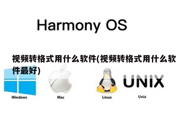 视频转格式用什么软件(视频转格式用什么软件最好)