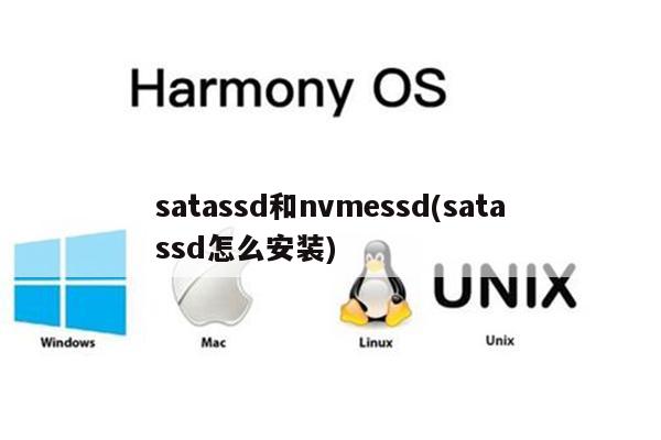 satassd和nvmessd(satassd怎么安装)