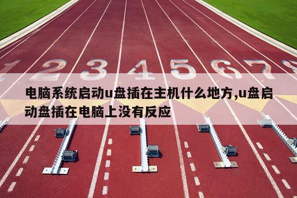 电脑系统启动u盘插在主机什么地方,u盘启动盘插在电脑上没有反应