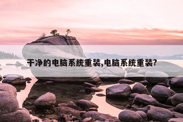 干净的电脑系统重装,电脑系统重装?