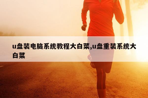 u盘装电脑系统教程大白菜,u盘重装系统大白菜