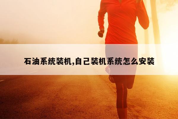 石油系统装机,自己装机系统怎么安装
