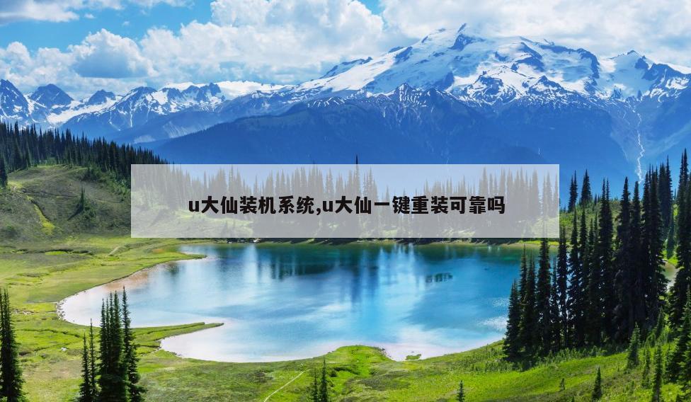 u大仙装机系统,u大仙一键重装可靠吗