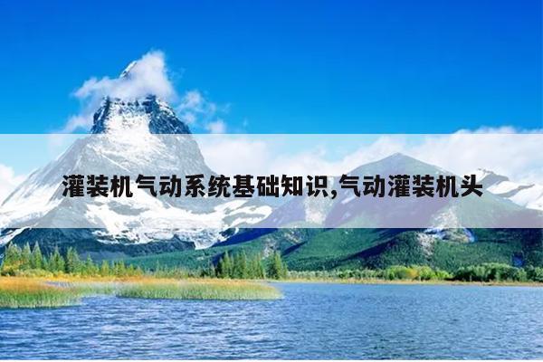 灌装机气动系统基础知识,气动灌装机头